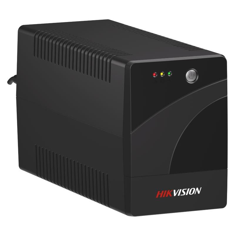 UPS Hikvision de respaldo (600 VA a 3000 VA) para CCTV, red e internet — UPS Hikvision Backup DS-UPS1200-R: 1200 VA / 720 W con batería incorporada