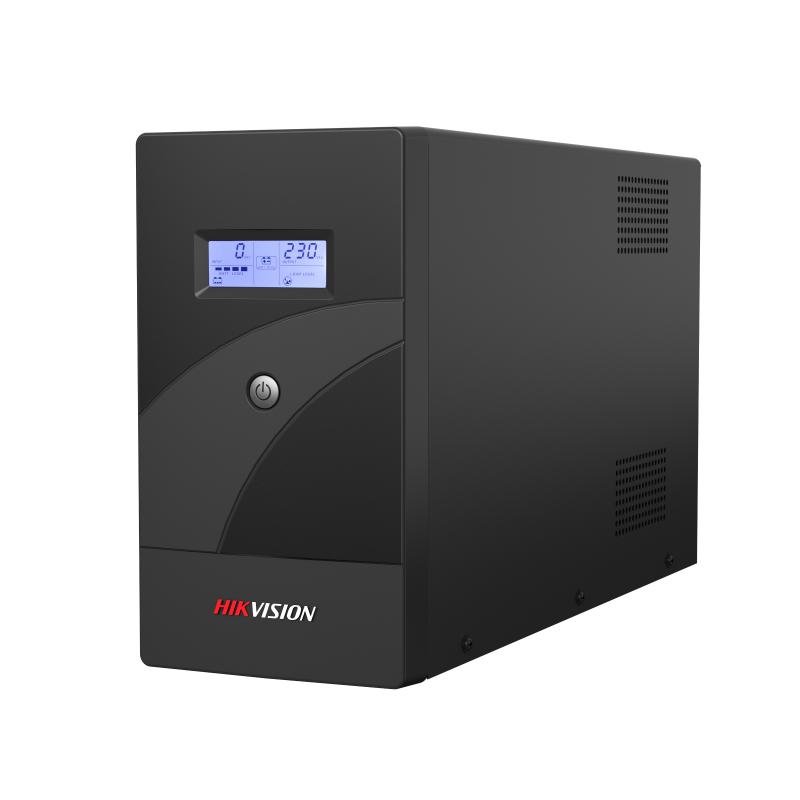 UPS Hikvision de respaldo (600 VA a 3000 VA) para CCTV, red e internet — DS-UPS2000-R: 2000 VA / 1200 W para instalaciones medianas