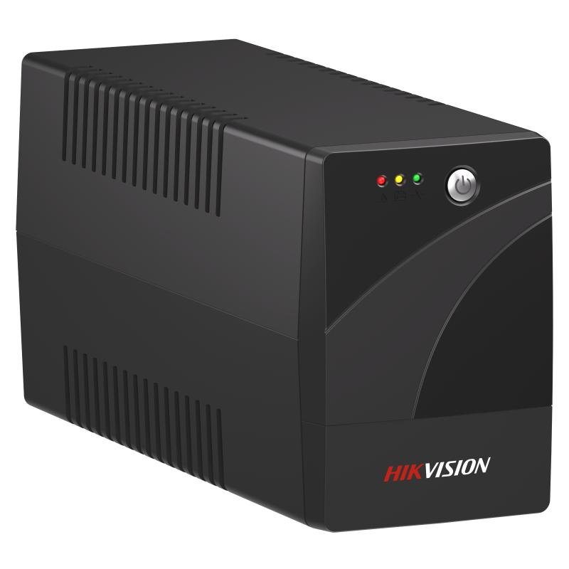 UPS Hikvision de respaldo (600 VA a 3000 VA) para CCTV, red e internet — Modelos de 600 y 1000 VA para routers, antenas y grabadores chicos